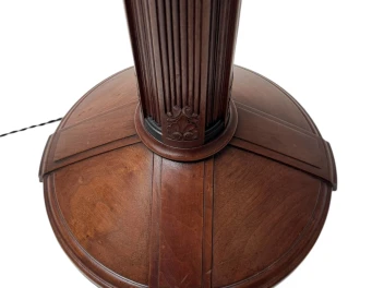 Art Deco Amsterdamse School Floor Lamp by Fa. Drilling Amsterdam, 1920s